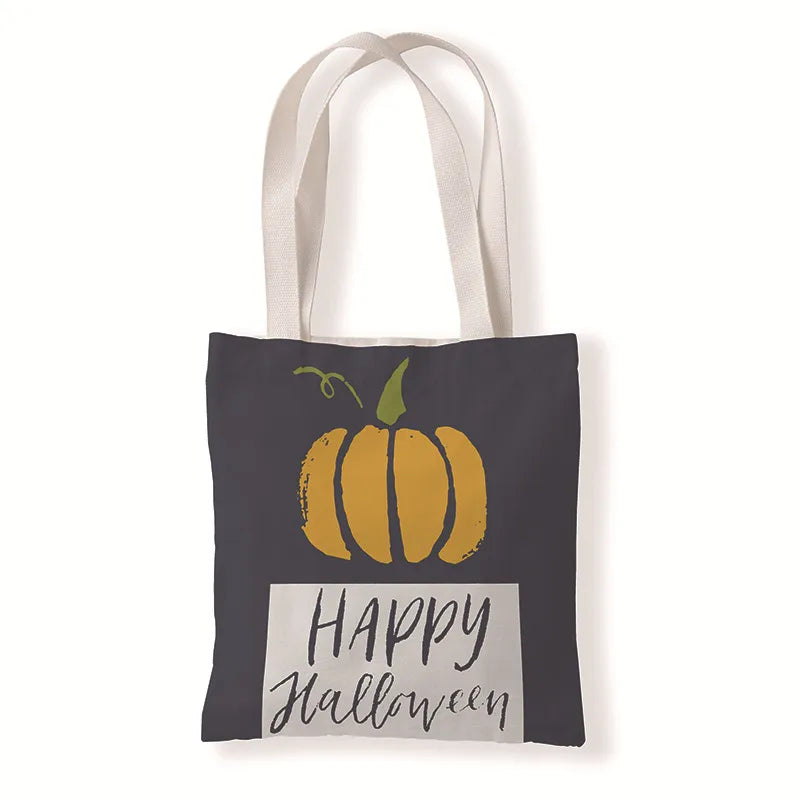 Unisex Simple Style Pumpkin Shopping Bags