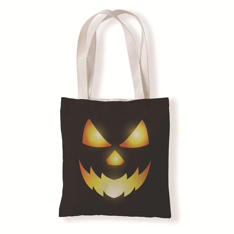 Unisex Simple Style Pumpkin Shopping Bags