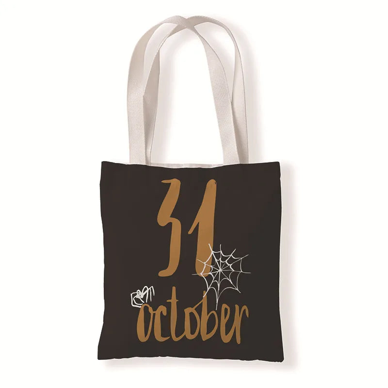 Unisex Simple Style Pumpkin Shopping Bags