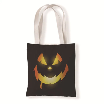 Unisex Simple Style Pumpkin Shopping Bags