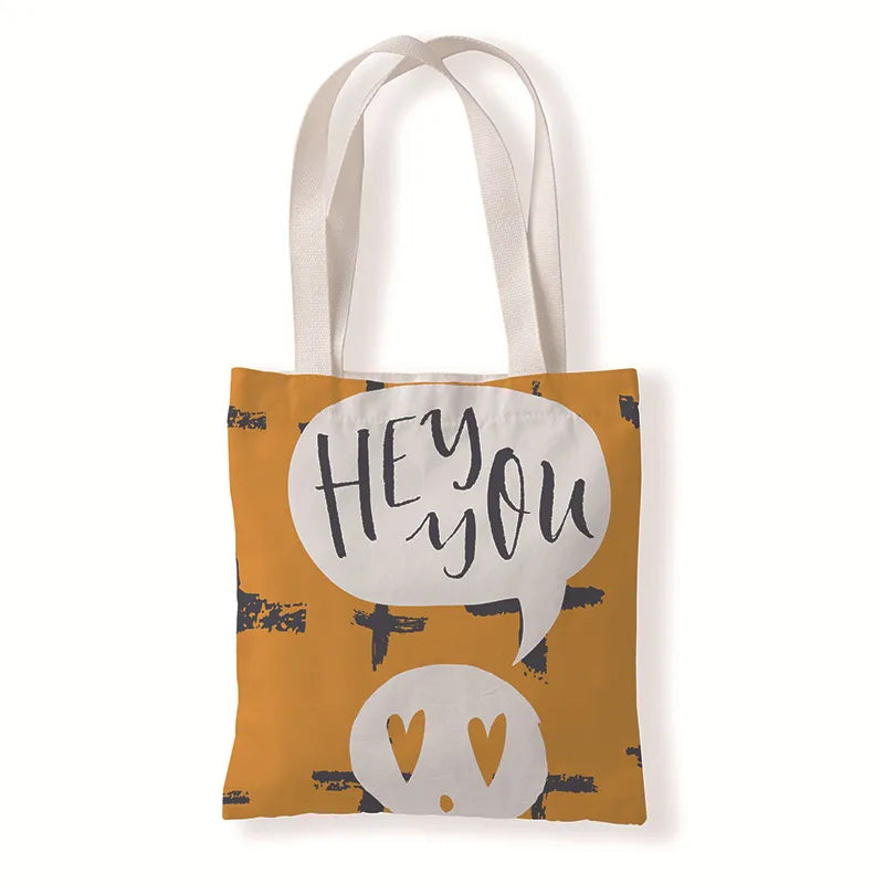 Unisex Simple Style Pumpkin Shopping Bags