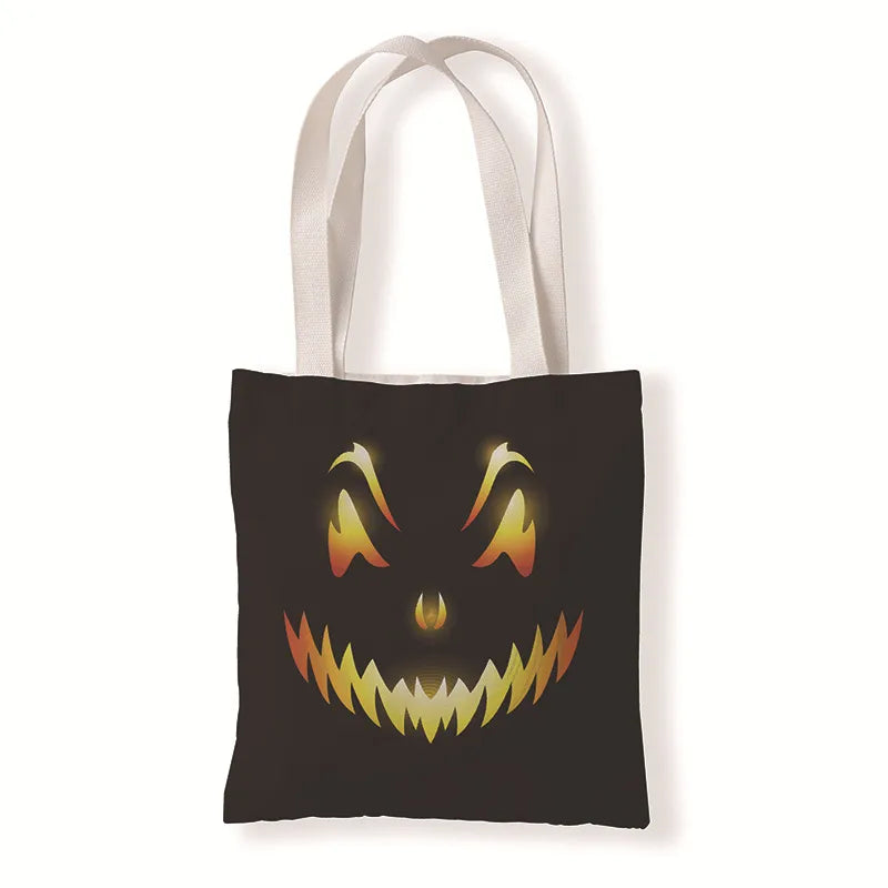 Unisex Simple Style Pumpkin Shopping Bags