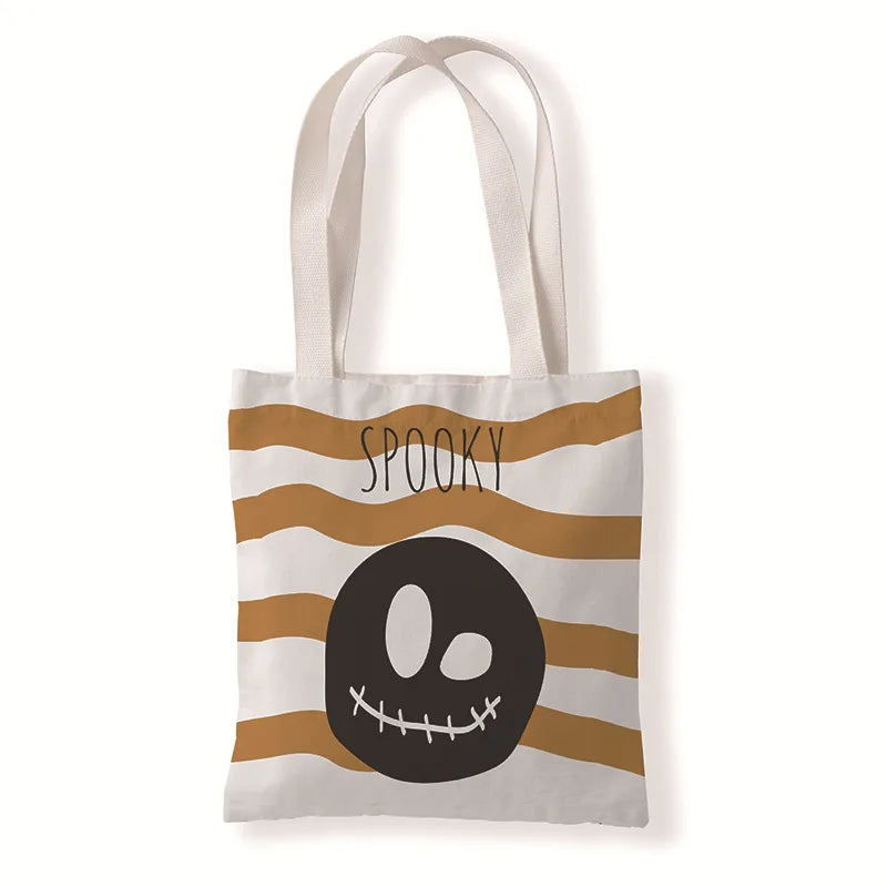 Unisex Simple Style Pumpkin Shopping Bags