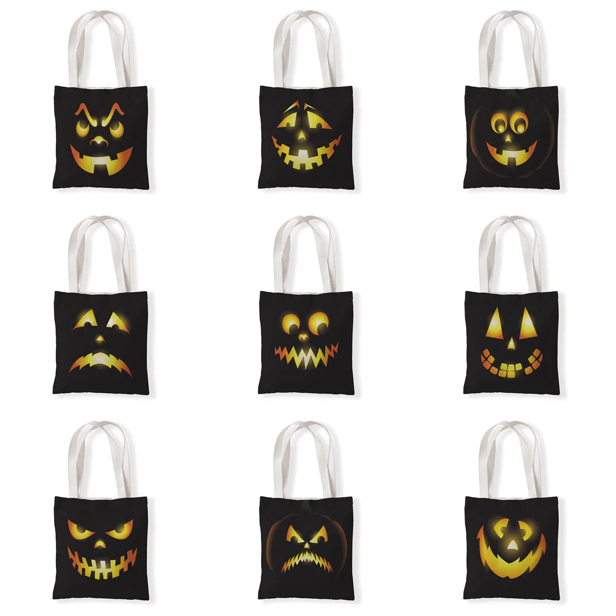 Unisex Simple Style Pumpkin Shopping Bags