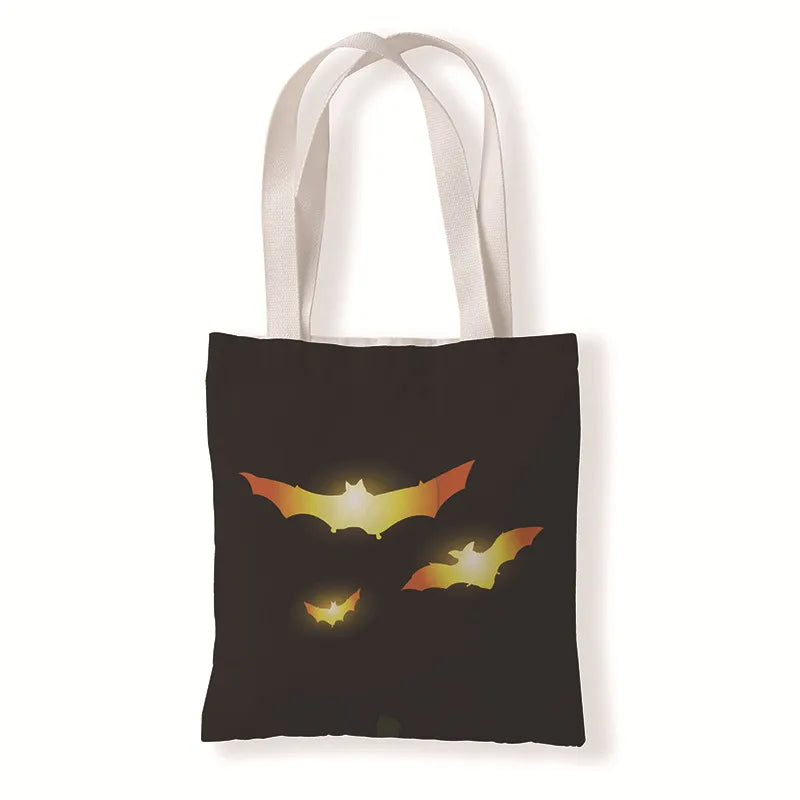 Unisex Simple Style Pumpkin Shopping Bags