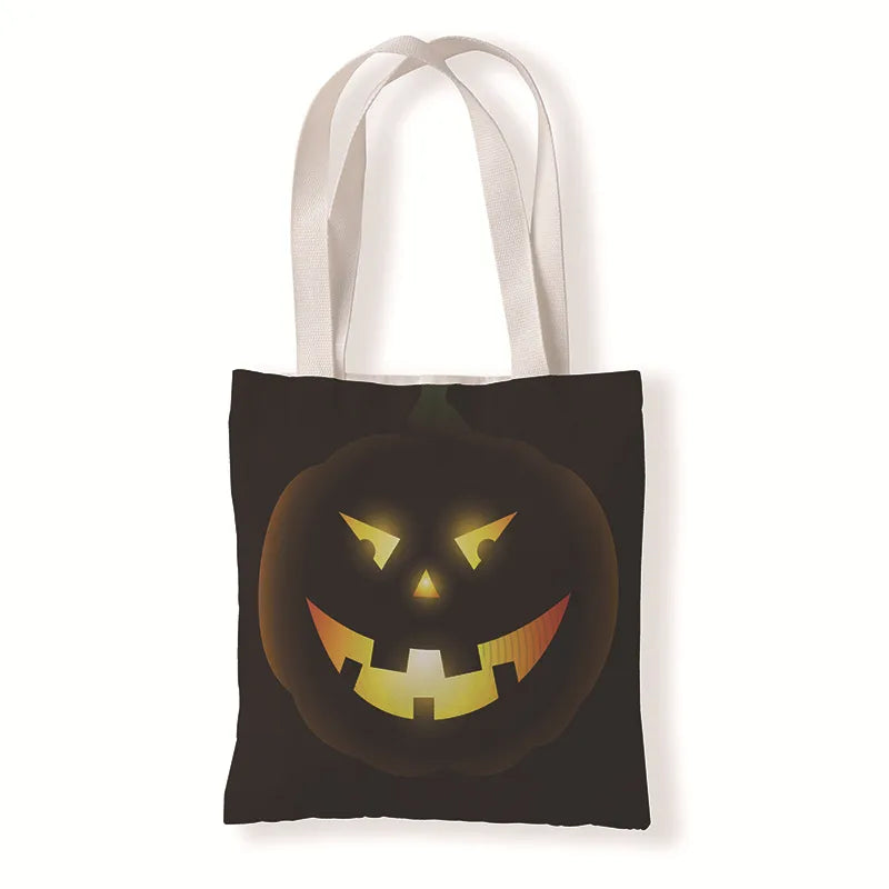 Unisex Simple Style Pumpkin Shopping Bags