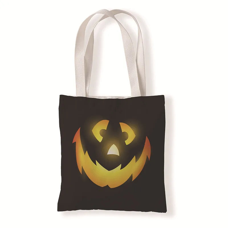 Unisex Simple Style Pumpkin Shopping Bags