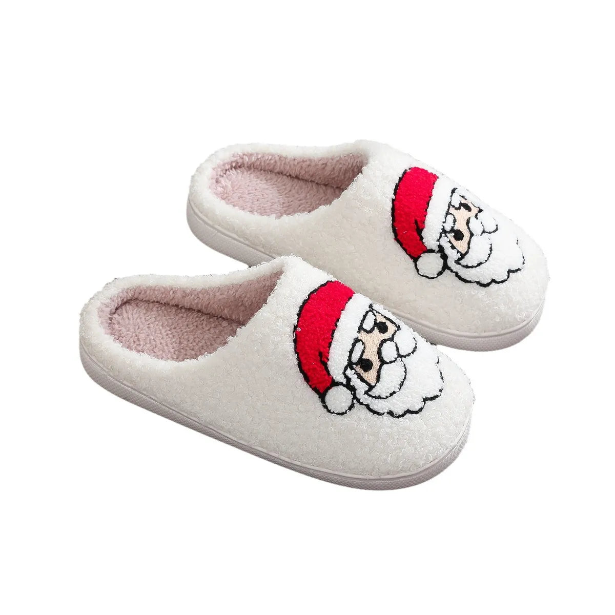 Unisex Vacation Cartoon Round Toe Cotton Slippers