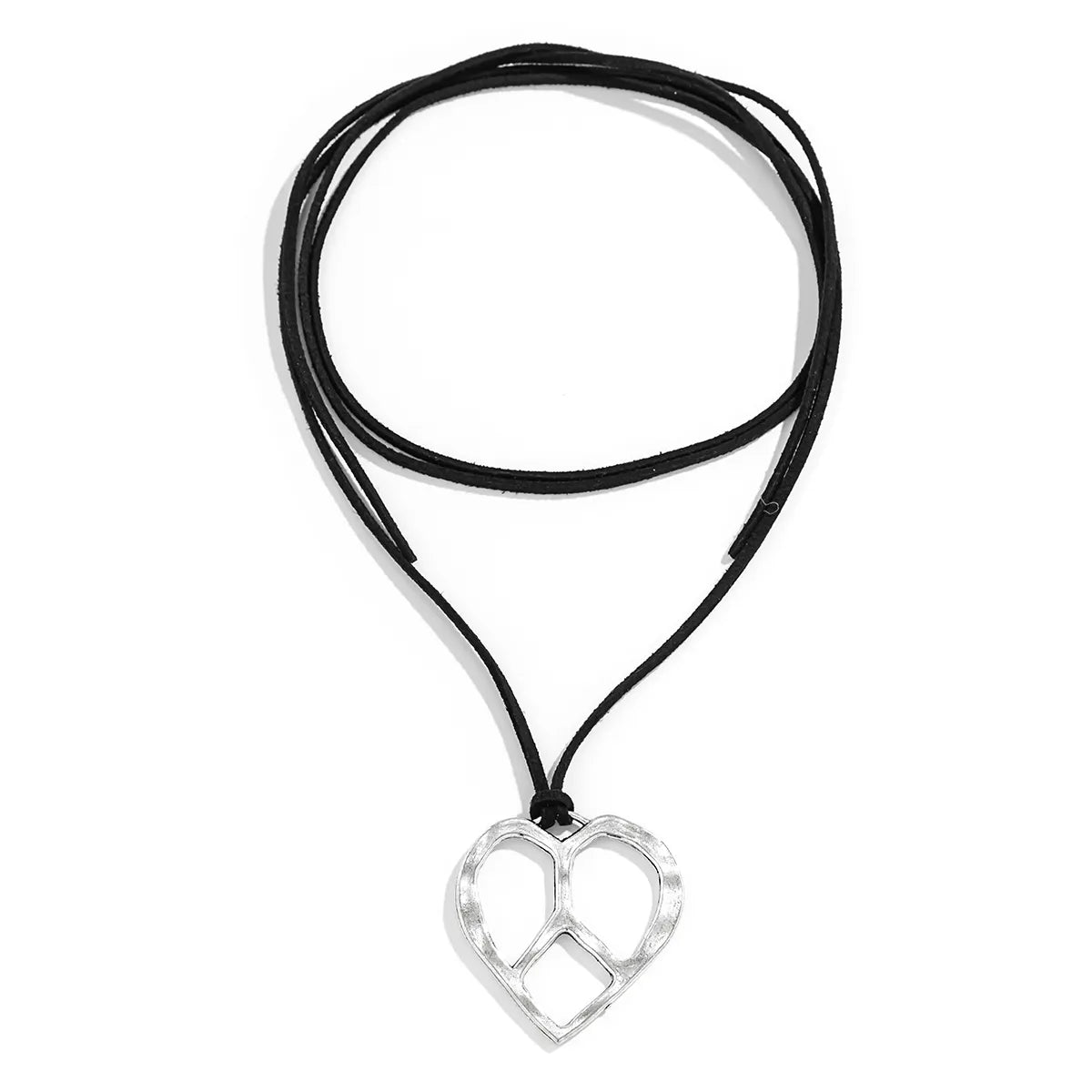 Vacation Beach Simple Style Heart Shape Alloy Wholesale Pendant Necklace