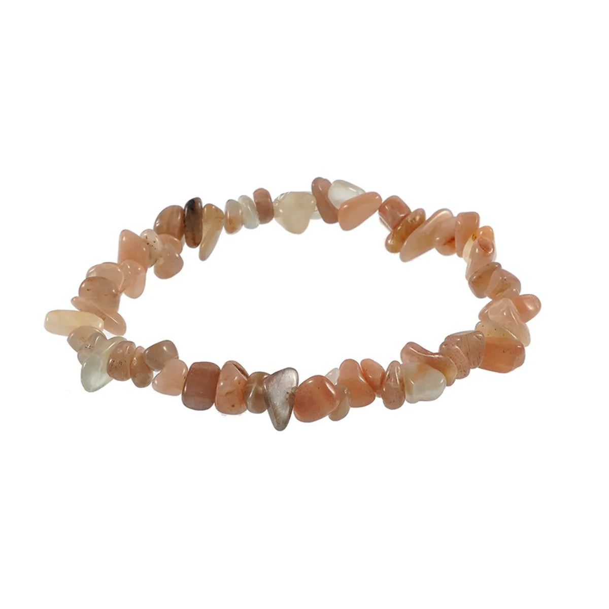 Vacation Classic Style Geometric Natural Stone Filament Gravel Wholesale Bracelets