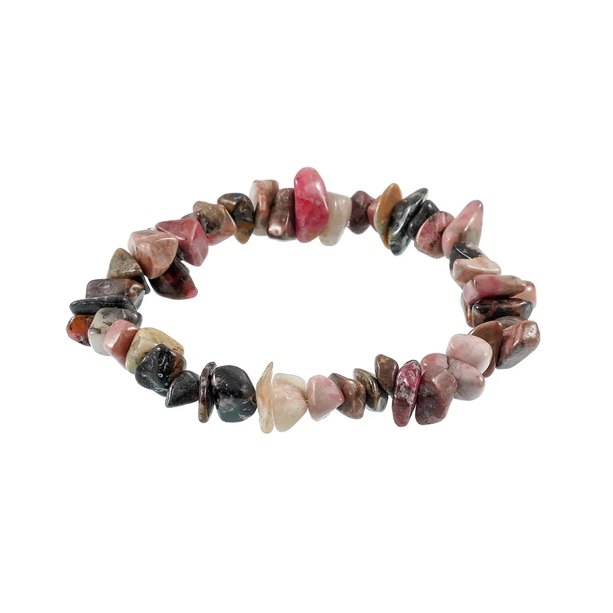 Vacation Classic Style Geometric Natural Stone Filament Gravel Wholesale Bracelets