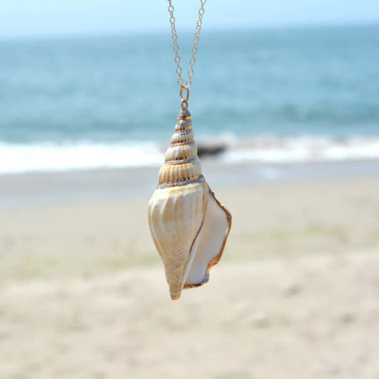 Vacation Conch Alloy Wholesale Pendant Necklace