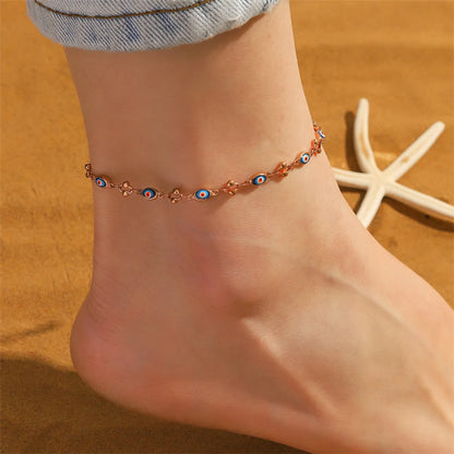 Vacation Eye Alloy Women's Anklet