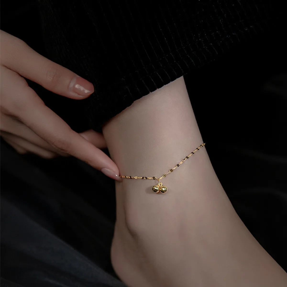 Vacation Geometric 304 Stainless Steel 18K Gold Plated Women'S Anklet