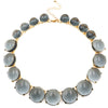 Vacation Simple Style Round Alloy Beaded Inlay Resin Women'S Necklace