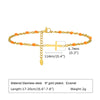 Vacation Sweet Simple Style Cross 201 Stainless Steel 18K Gold Plated Bracelets In Bulk