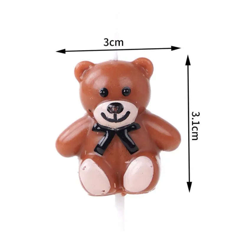 Valentine'S Day Birthday Casual Romantic Simple Style Bear Paraffin Holiday Daily Festival