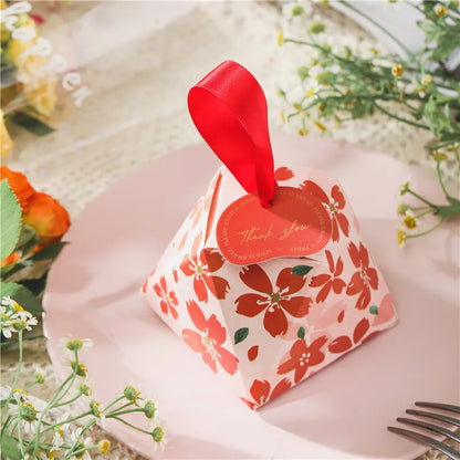 Valentine'S Day Geometric Flower Paper Wedding Gift Wrapping Supplies 1 Piece