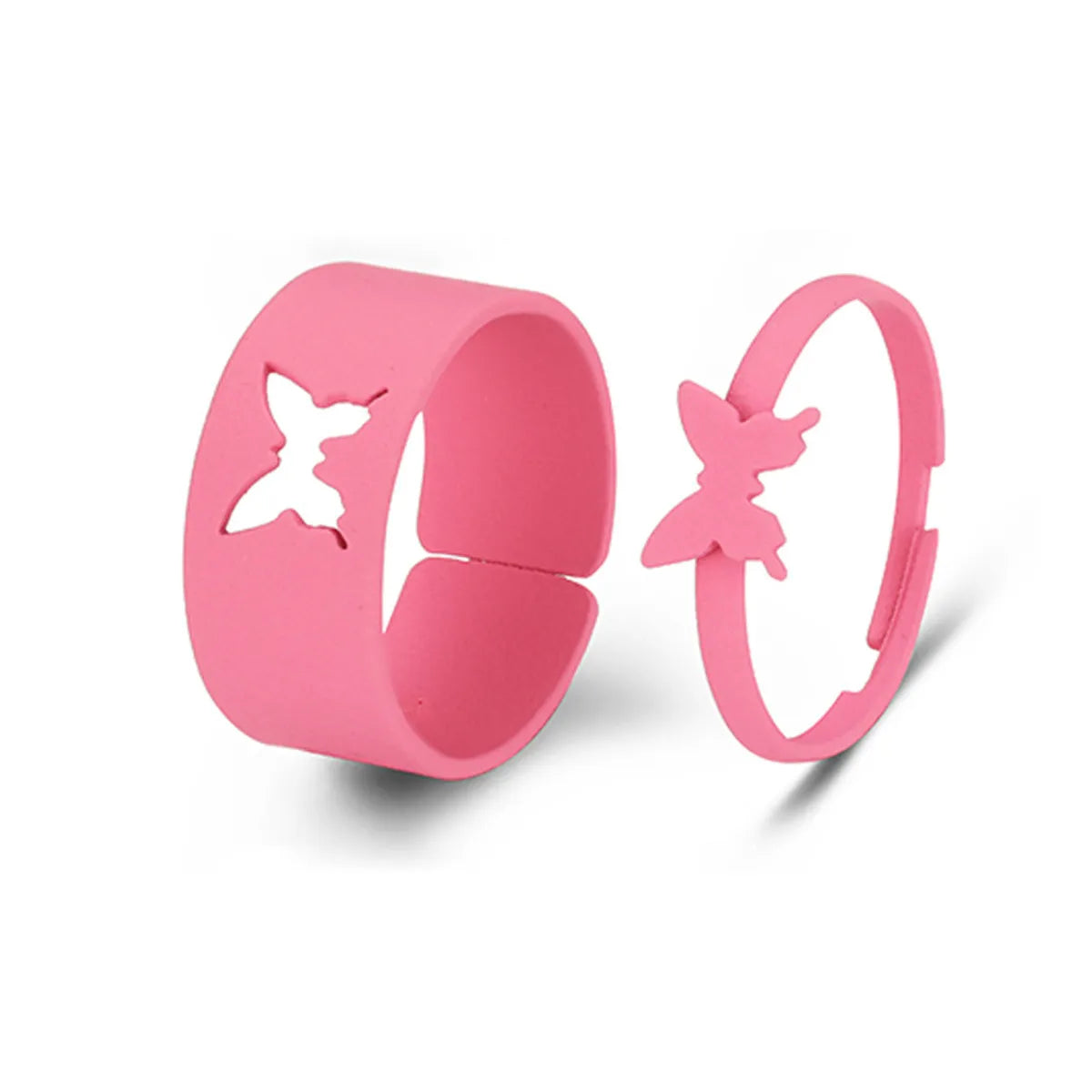 Fashion Heart Alloy Plating No Inlaid Couple