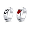 Fashion Heart Alloy Plating No Inlaid Couple