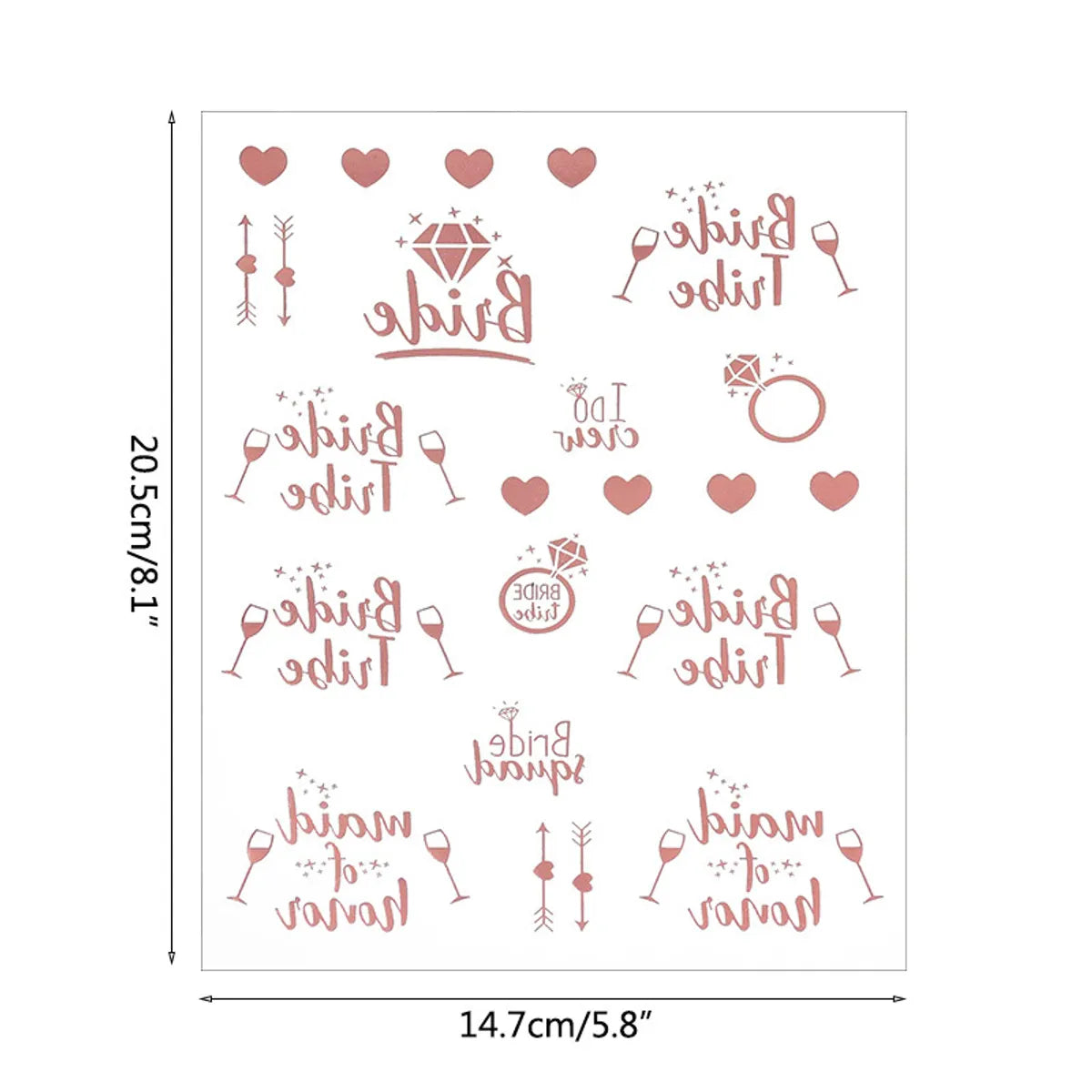 Valentine'S Day Letter Cloth Wedding Party Costume Props