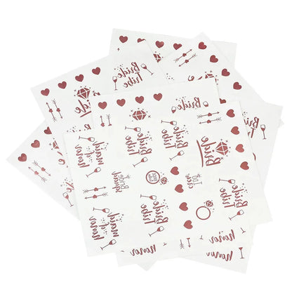 Valentine'S Day Letter Cloth Wedding Party Costume Props