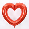 Valentine'S Day Sweet Heart Shape Aluminum Film Party Festival Balloons