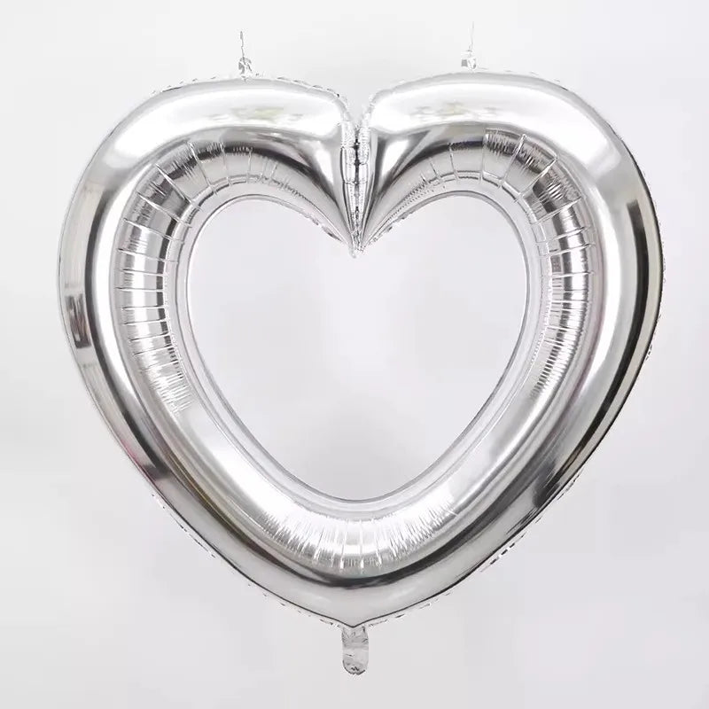 Valentine'S Day Sweet Heart Shape Aluminum Film Party Festival Balloons