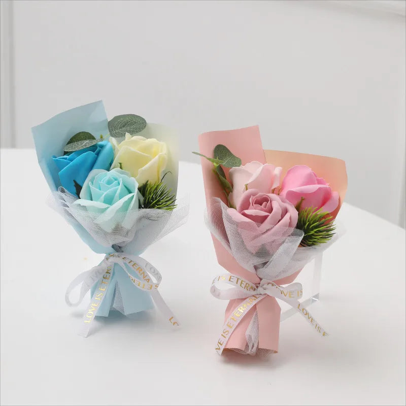 Valentine'S Day Teachers' Day Romantic Sweet Pastoral Flower Dried Flower Party Date Festival Rose Flower