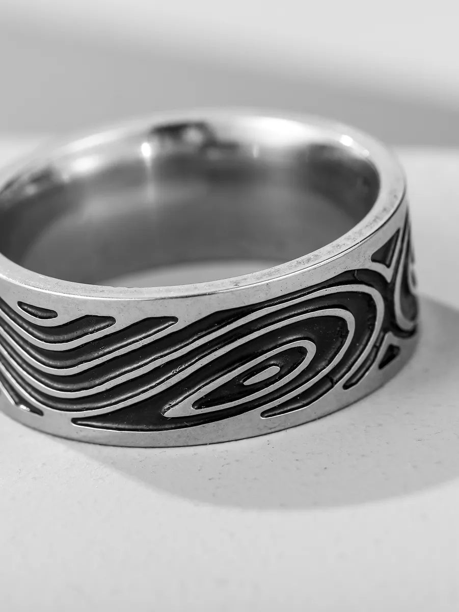 Vintage Stainless Steel Ring