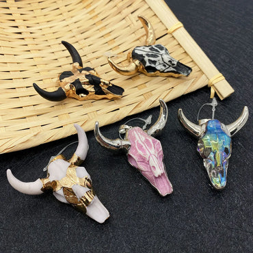 Vintage Style Cattle Arylic Wholesale Jewelry Accessories