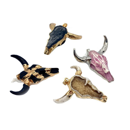 Vintage Style Cattle Arylic Wholesale Jewelry Accessories