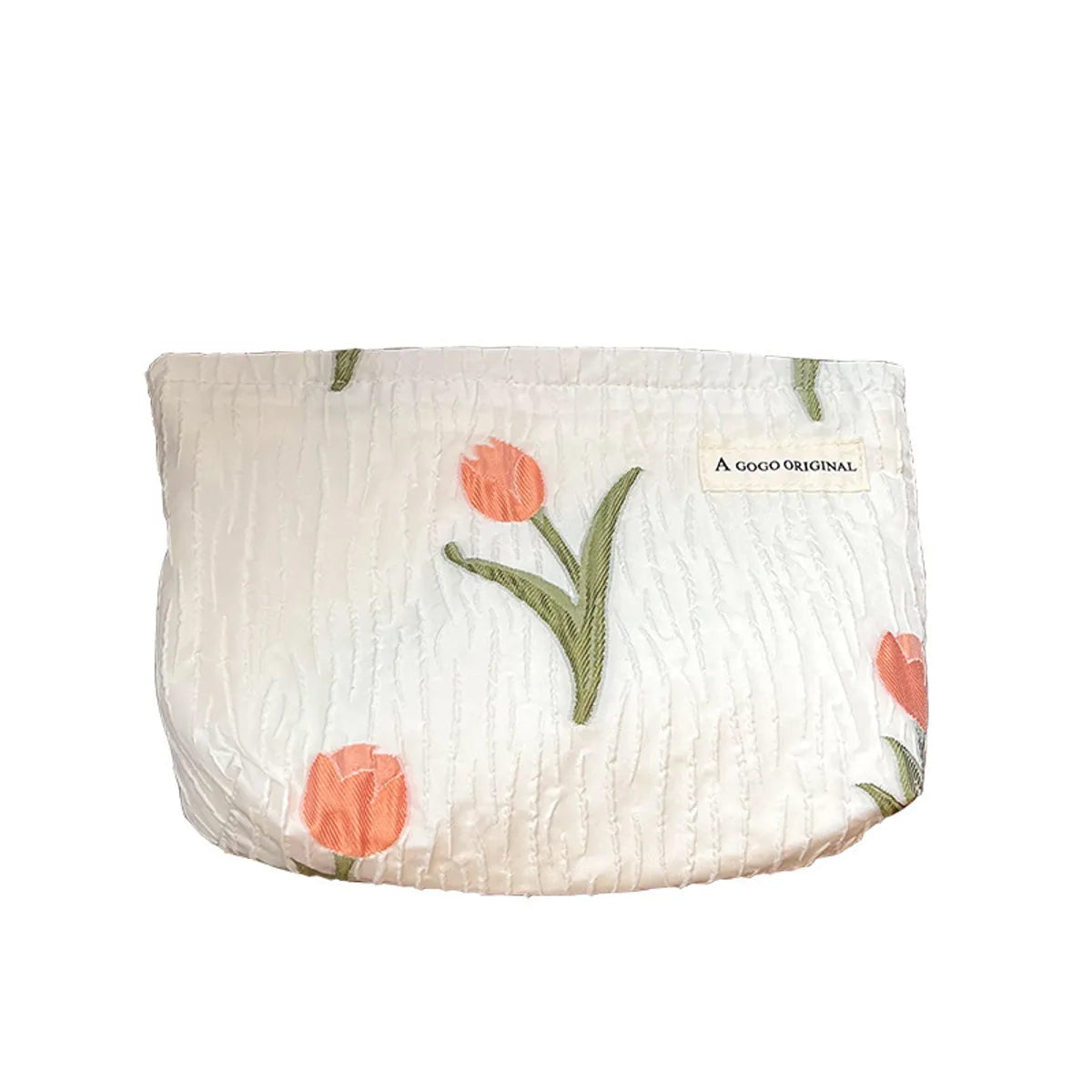 Vintage Style Classic Style Flower Polyester Square Makeup Bags