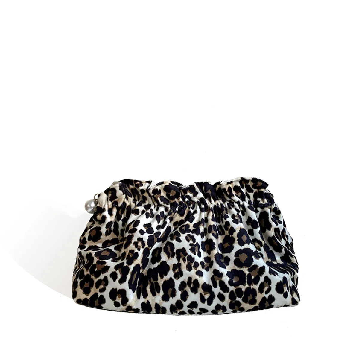 Vintage Style Classic Style Leopard Polyester Square Makeup Bags