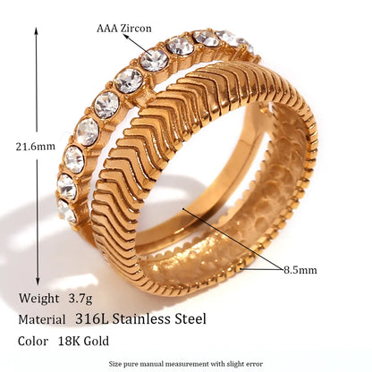 Wholesale Jewelry Vintage Style Classic Style Solid Color 304 Stainless Steel Rhinestones 18K Gold Plated Plating Inlay Bracelets Earrings Necklace