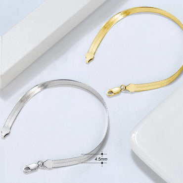 Vintage Style Geometric Sterling Silver Plating 18k Gold Plated White Gold Plated Bracelets