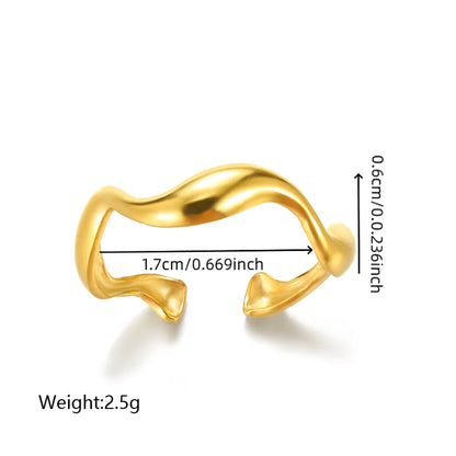 Wholesale Jewelry Vintage Style Simple Style Flower 304 Stainless Steel Plating Rings