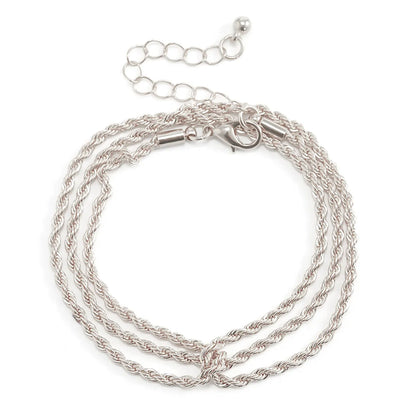 Vintage Style Simple Style Irregular Lines Iron Irregular Chain Women'S Bracelets