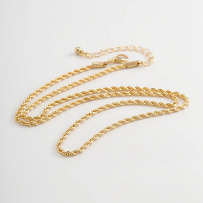 Vintage Style Simple Style Irregular Lines Iron Irregular Chain Women'S Bracelets