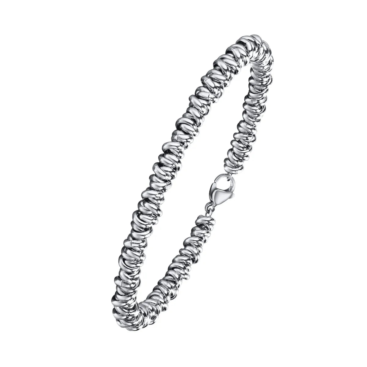 Vintage Style Simple Style Solid Color Stainless Steel Bracelets