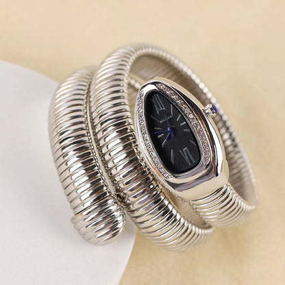 Vintage Style Snake Quartz Women'S Watches