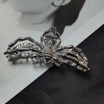 Vintage Style Spider Alloy Plating Hair Claws