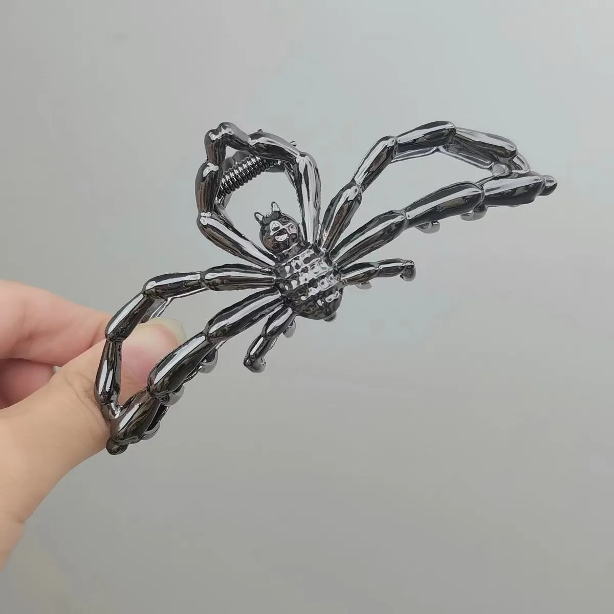 Vintage Style Spider Alloy Plating Hair Claws