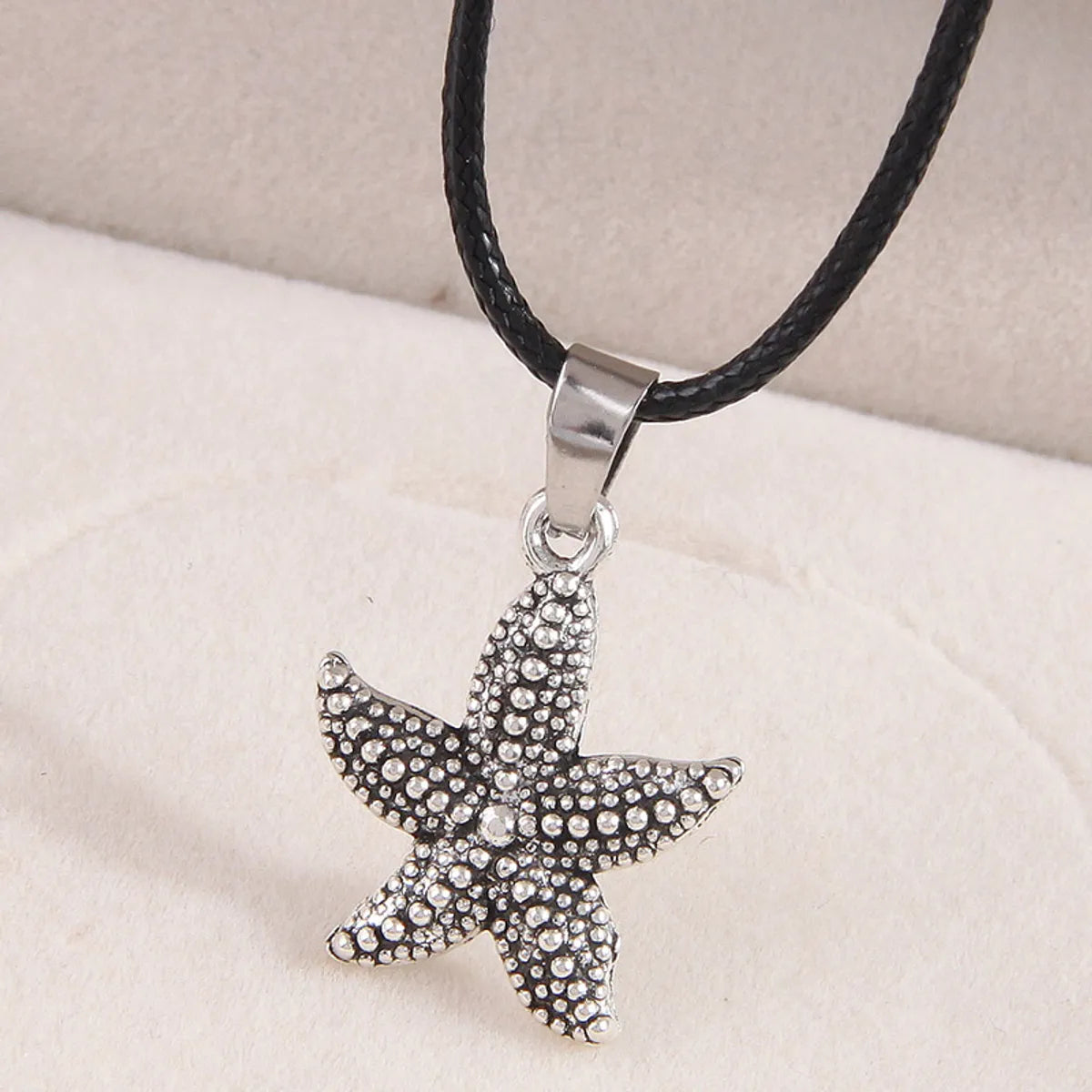 Vintage Style Starfish Alloy Women'S Earrings Necklace Jewelry Set