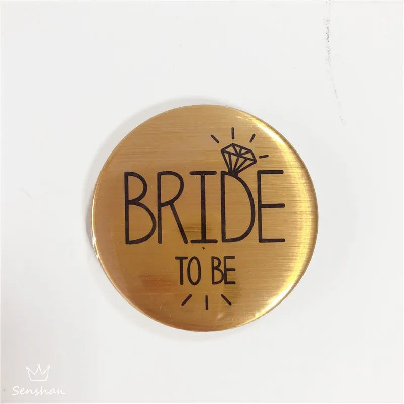 Wedding Season Simple Style Letter Metal Party