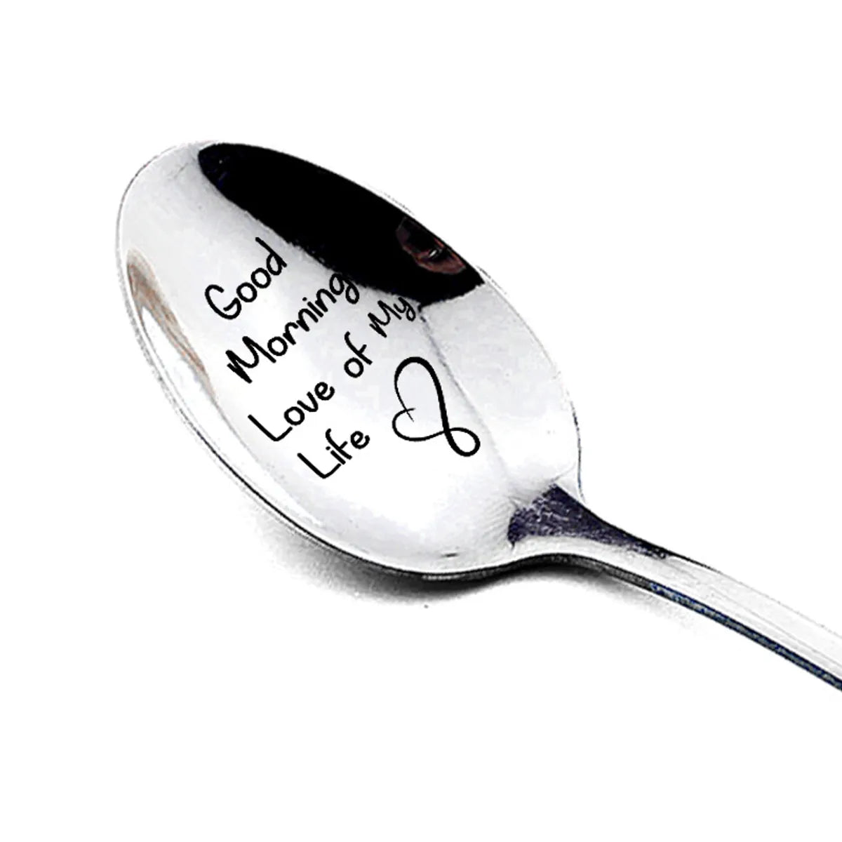 Wedding Valentine'S Day Gifts Stainless Steel Long Handle Spoon Household Wholesale