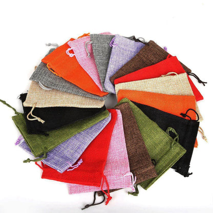 Wholesale Cotton And Linen Cloth Bag Drawstring Drawstring Pouch Bodhi Plate Bead Jewelry Bag Jewelry Jewelry Bag  Hot Sale Direct Sales