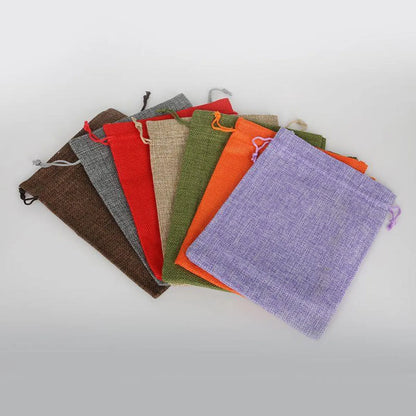 Wholesale Cotton And Linen Cloth Bag Drawstring Drawstring Pouch Bodhi Plate Bead Jewelry Bag Jewelry Jewelry Bag  Hot Sale Direct Sales