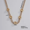 Wholesale Elegant Hip-Hop Ethnic Style Star Copper Plating Inlay K Gold Plated Zircon Necklace