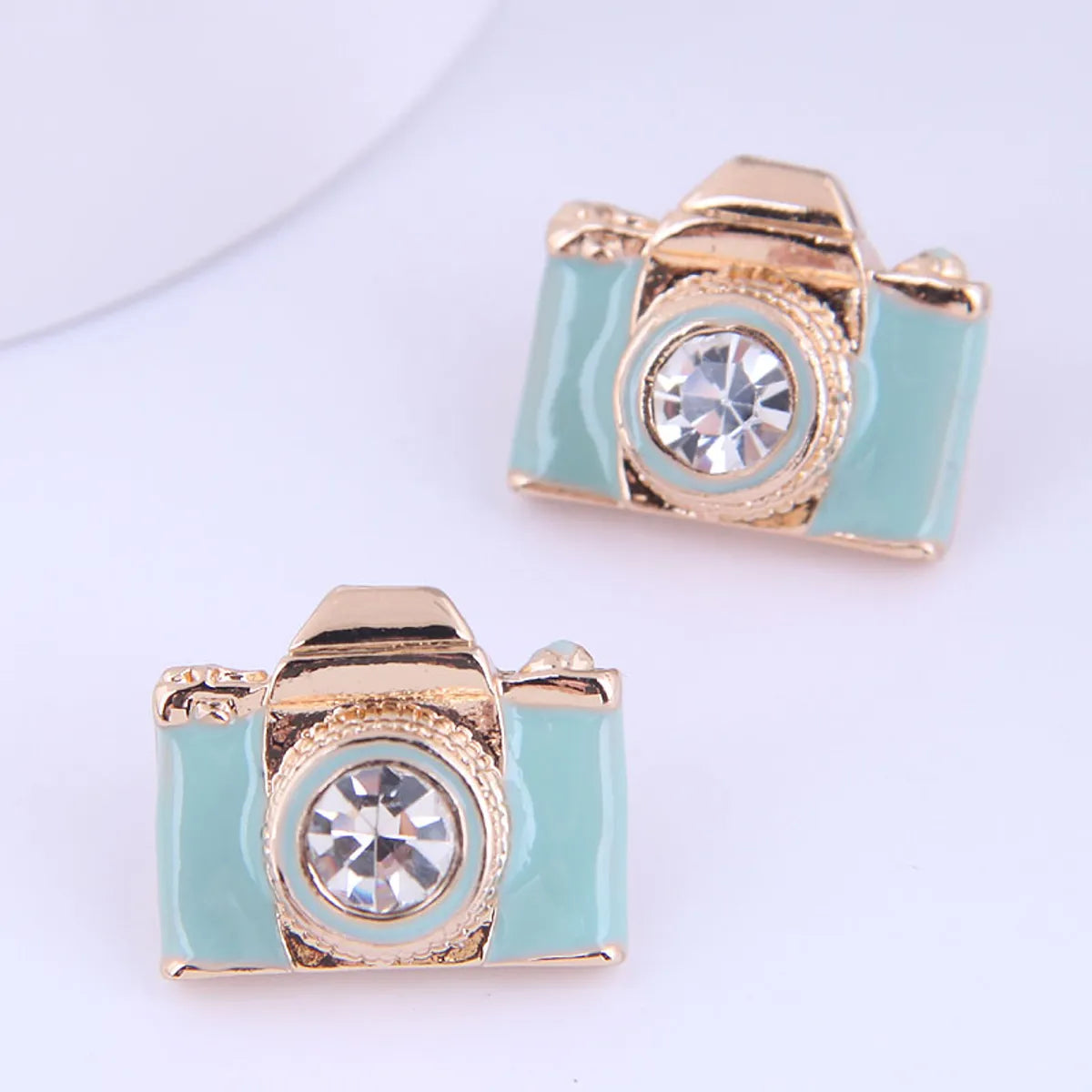 Wholesale Fashion Cute Camera Stud Earrings Nihaojewelry